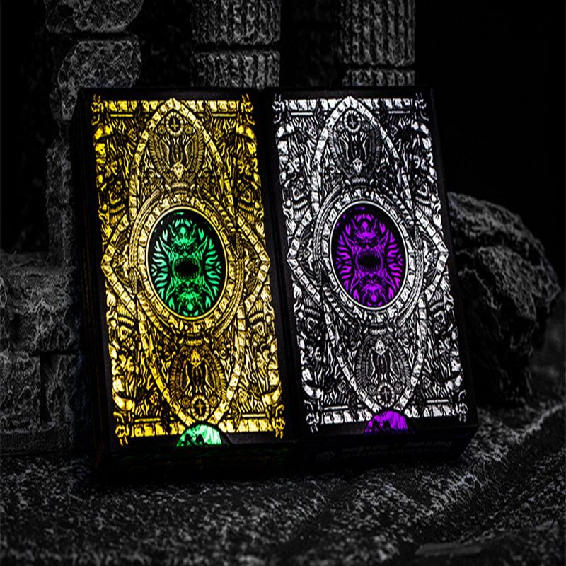 Product Inferno Emerald Blaze Edition Playing Cards
