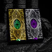 Product Inferno Emerald Blaze Edition Playing Cards